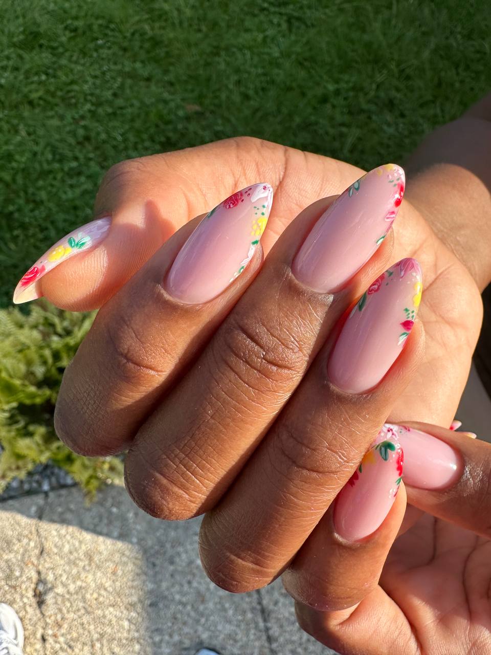 Acrylic nail extensions Gulf Breeze salon